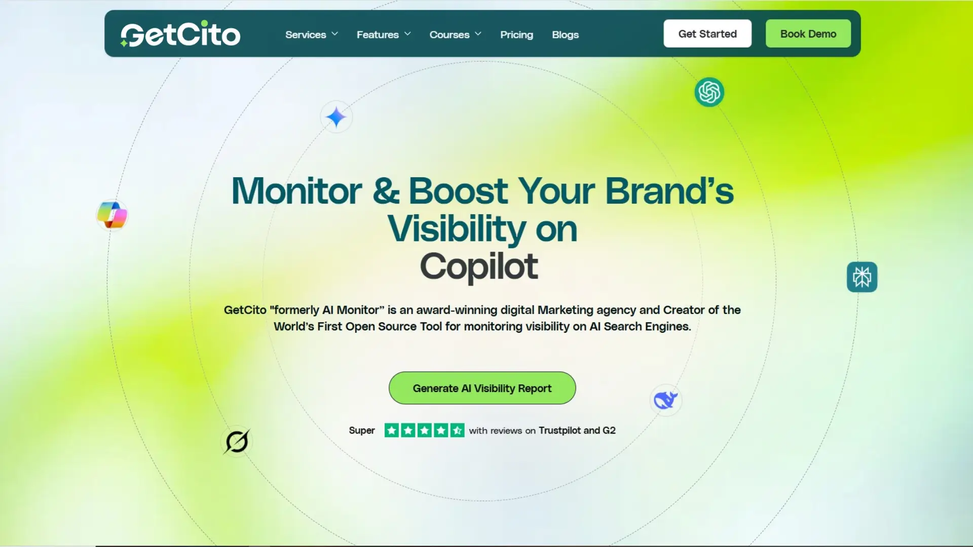 AI Monitor Home page