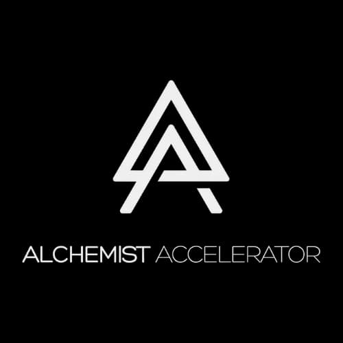 Alchemist Accelerator logo featuring a stylized letter A with the text Alchemist Accelerator below
