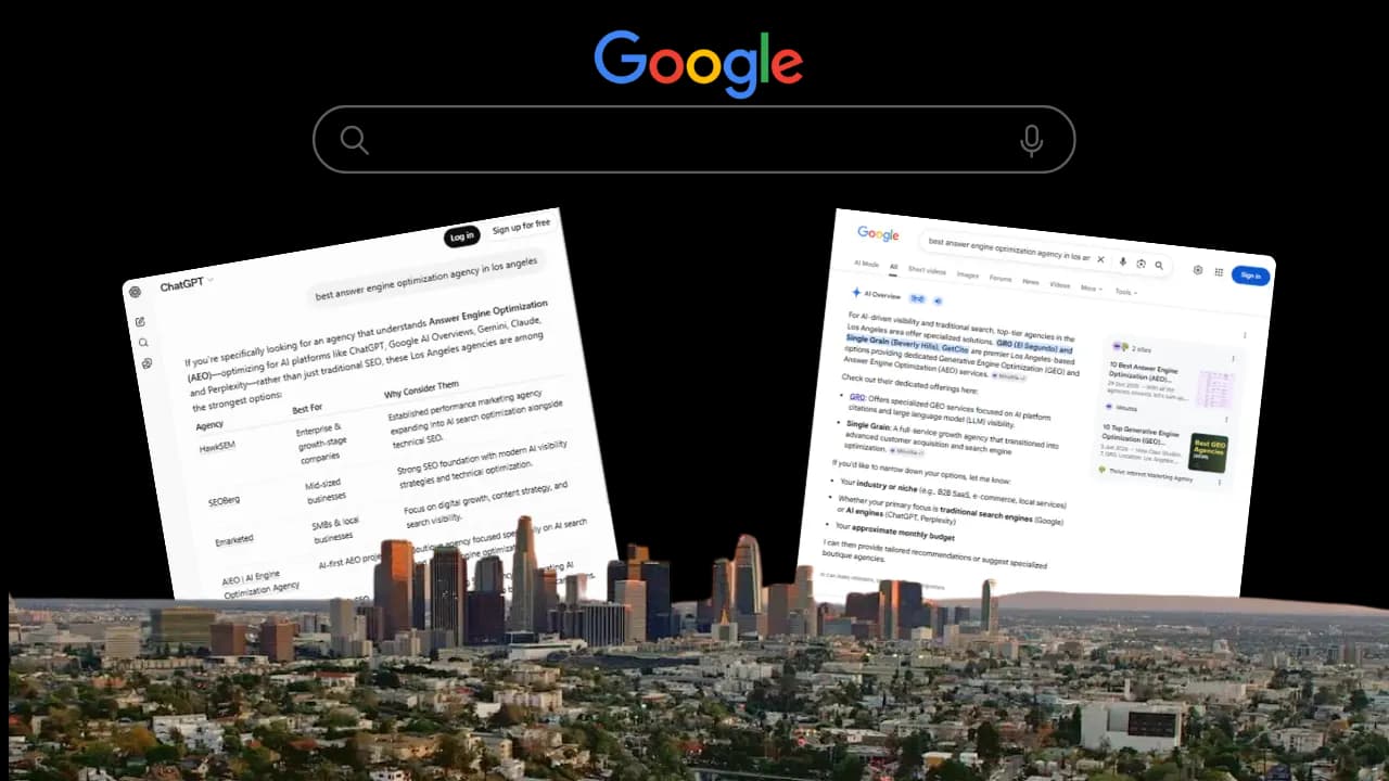Best Answer Engine Optimization Agency in Los Angeles